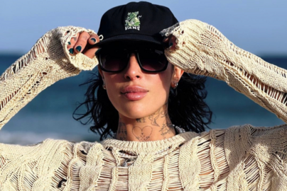 Indira Paganotto en Lanzarote.