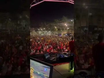 Final de la Eurocopa en El Reducto.