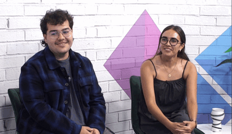 Álvaro Hernández y Cathaysa Umpiérrez