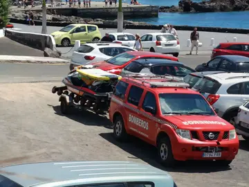 Submarinista muerto del Puerto del Carmen