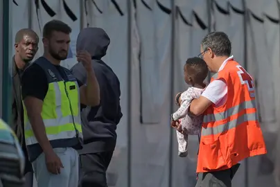 Menor migrante llegado a El Hierro. Imagen: EFE.