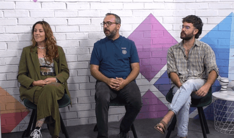 Camy Myles, Sebastián Igielski y Matthew Cuddy