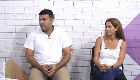 Javier Alonso y Yasmina Tavares