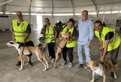 Voluntarios del Albergue Municipal de Teguise