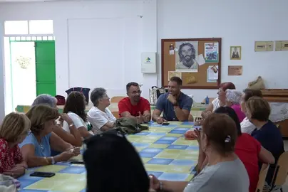 Un momento de la reunión