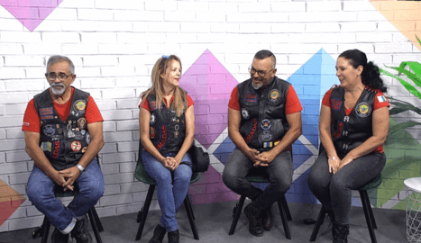 Tino Suárez, Silvia Cedrés, Víctor Yebri y Silvia Cedrés