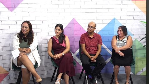 Isabel Sosa, Miriam Díaz, Óscar Rozo y Luz Marina