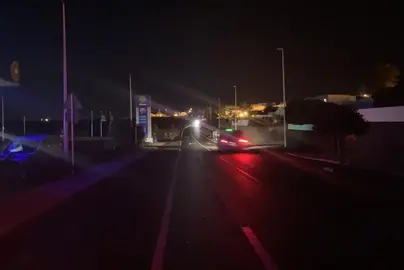 Imagen de archivo de un apagón en Tías