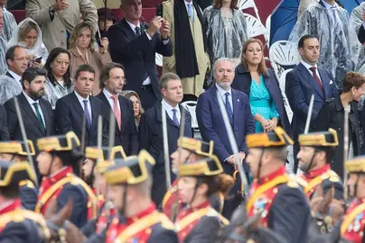 Astrid Pérez durante el desfile