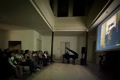 Proyección de la película