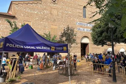 Una de las zonas para centralizar las ayudas