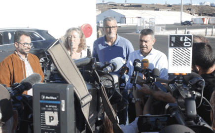 Rueda de prensa de las autoridades