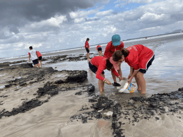 Alumnos del colegio Arenas Internacional