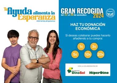 Cartel La Gran Recogida de Alimentos 2024
