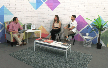 Carolina Lorenzo y Aimar Medina en el Magazine