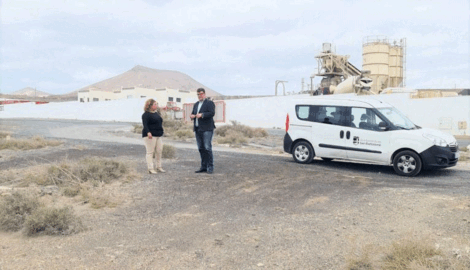Zona industrial de Playa Honda
