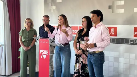 Rueda de prensa PSOE