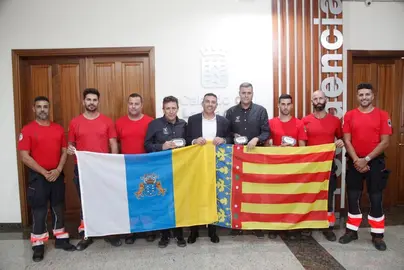 Recepción en el Cabildo