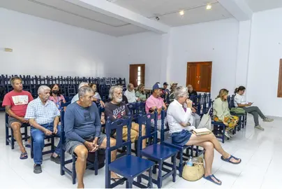 Un momento de la reunión