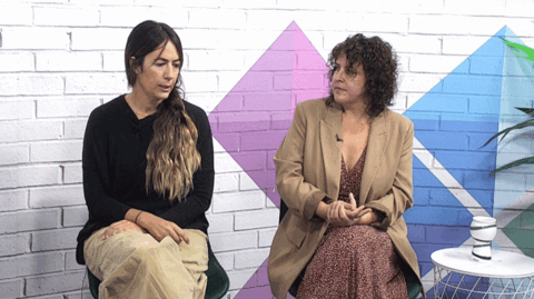 Tharais Armas y Nora Ferrer