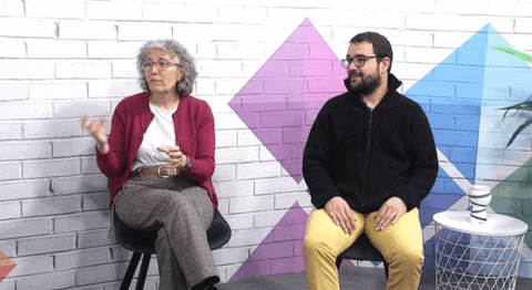 Rosa Medina y Daniel Rodríguez