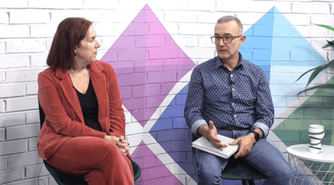 María José Alonso y Ricardo Reguera