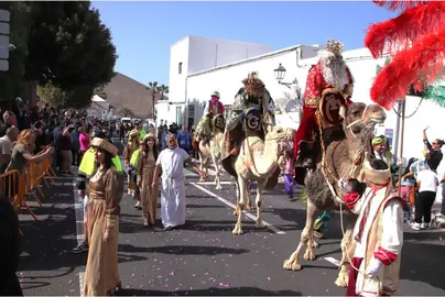 Cabalgata de Reyes en Yaiza