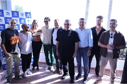 Un momento de la rueda de prensa