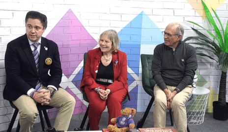 Luis Gómez-Ojero, Eve Conway y Pedro Botella