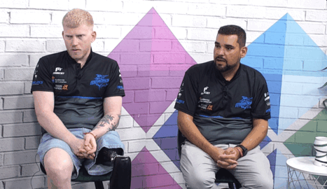 Axel Celmanti y José María García