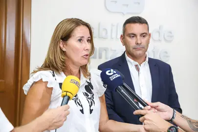 VISITA PRESIDENTA CABILDO DE FUERTEVENTURA A LANZAROTE 2