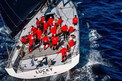 Los ganadores de la regata