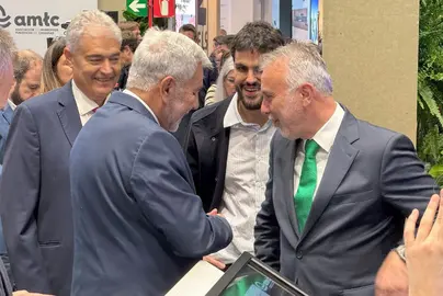 Cruz, Clavijo y Torres en Fitur