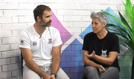 Nicolás Penno y Sara Rossini