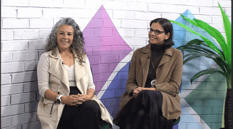 Elisenda Pascual y Judit Betancort