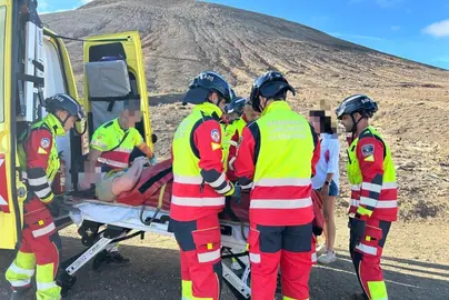 Traslado del herido