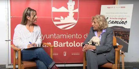 Entrevista Manuela Carmen en Lanzarote