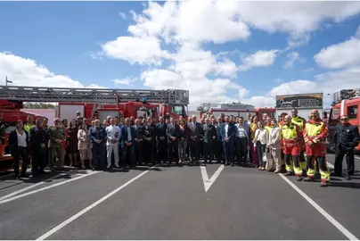 Celebración de los bomberos