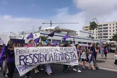 Manifestación en Arrecife