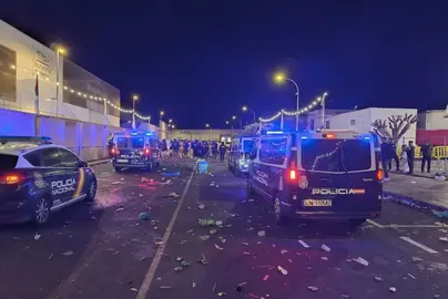 Policía Nacional en los carnavales