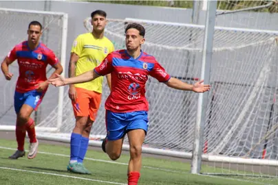 Un momento del partido