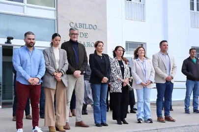 Minuto de silencio por las víctimas del 11M en el Cabildo de Lanzarote