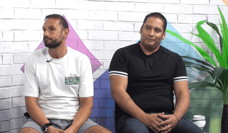 Mauri Martínez y Juan Amaro