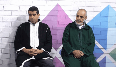 Khalid Laarousi y Larusi Ben Bachir