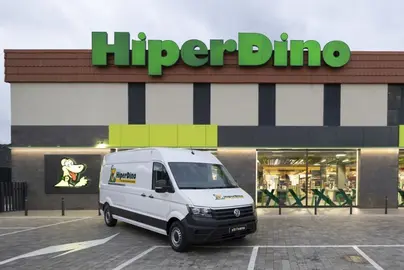 Un furgón de reparto