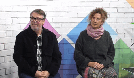 Roberto Fuentes y Mercedes Minguela