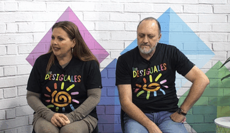 Mª de los Ángeles Espi y Carlos de León