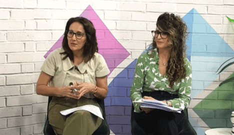 Carmen Gloria Rodríguez y Vicky Luna