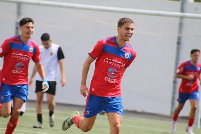 Un momento del partido