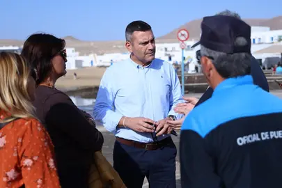 Visita del Presidente a La Graciosa (2)